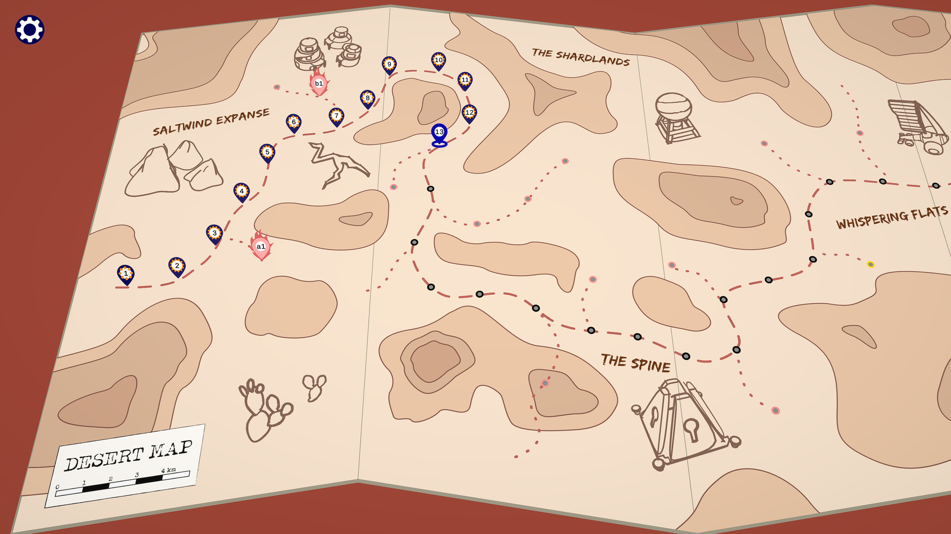 TRAILS Map