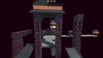 Screenshot from the final section of Golden Heights