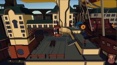 the cityscape of act 2