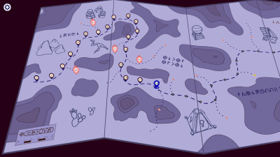 Overworld Map in dar mode