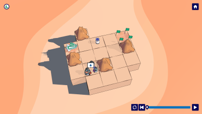 Early level featuring water ressource and village.